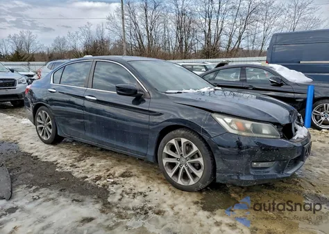 2015 Honda Accord Sport from USA, damaged, VIN 1HGCR2E5XFA088854